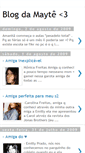 Mobile Screenshot of blogdamayte.blogspot.com