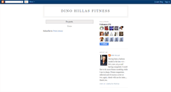 Desktop Screenshot of dinohillasfitness.blogspot.com