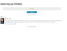 Tablet Screenshot of dinohillasfitness.blogspot.com