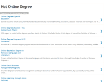 Tablet Screenshot of onlinedegree-blog.blogspot.com