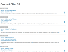 Tablet Screenshot of gourmet-oliveoil.blogspot.com