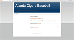 Desktop Screenshot of cigarsbaseball.blogspot.com