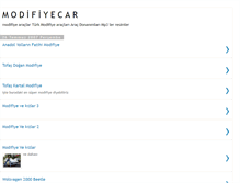 Tablet Screenshot of modifiyecar.blogspot.com