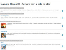 Tablet Screenshot of inazuma-elevenxd.blogspot.com