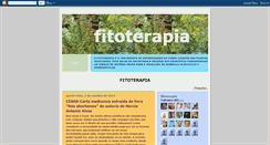 Desktop Screenshot of fitoterapia-produtosnaturais.blogspot.com