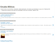 Tablet Screenshot of estudosbiblicos.blogspot.com