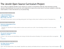 Tablet Screenshot of opensourcecurriculum.blogspot.com