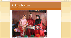 Desktop Screenshot of cikgurazak.blogspot.com