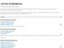 Tablet Screenshot of juttas-schreibblog.blogspot.com