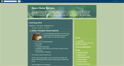 Desktop Screenshot of downhomerecipes.blogspot.com