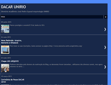 Tablet Screenshot of dacar-unirio.blogspot.com