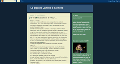 Desktop Screenshot of leblogdecamilleetclement.blogspot.com