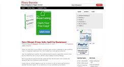 Desktop Screenshot of pinoyincome.blogspot.com