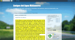 Desktop Screenshot of amigosdelaguamatamoros.blogspot.com