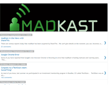 Tablet Screenshot of madkast.blogspot.com