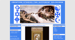 Desktop Screenshot of creation-stories-different-religions.blogspot.com