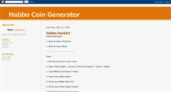 Desktop Screenshot of habbocoingen.blogspot.com