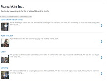 Tablet Screenshot of munchkin-inc.blogspot.com