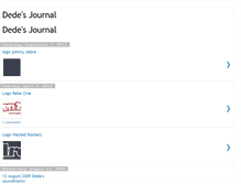 Tablet Screenshot of dedejournal.blogspot.com