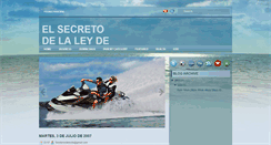 Desktop Screenshot of elsecretodelaleydelaatraccion.blogspot.com