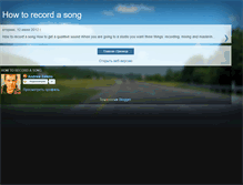 Tablet Screenshot of howtorecordahit2.blogspot.com