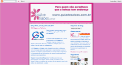 Desktop Screenshot of guiadesaloes.blogspot.com