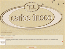 Tablet Screenshot of ccarlostinoco.blogspot.com