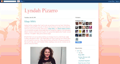 Desktop Screenshot of lyndahpizarro.blogspot.com