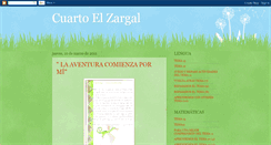 Desktop Screenshot of cuartoelzargal.blogspot.com
