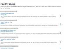 Tablet Screenshot of healthydocs.blogspot.com