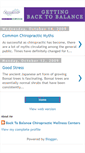 Mobile Screenshot of gettingbacktobalance.blogspot.com