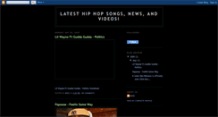 Desktop Screenshot of daily-hip-hop-news.blogspot.com