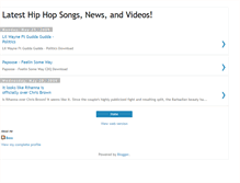 Tablet Screenshot of daily-hip-hop-news.blogspot.com
