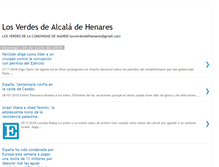 Tablet Screenshot of losverdesdelhenares.blogspot.com