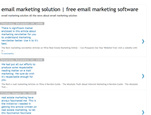 Tablet Screenshot of email-marketing-solution-52.blogspot.com