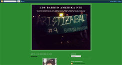 Desktop Screenshot of ldsbarrioamerikapte.blogspot.com