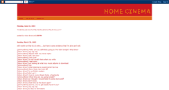 Desktop Screenshot of homecinema.blogspot.com