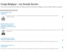 Tablet Screenshot of congobelgique.blogspot.com