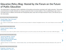 Tablet Screenshot of educationpolicyblog.blogspot.com