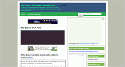 Desktop Screenshot of niftyexpress.blogspot.com