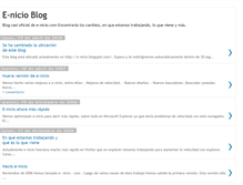 Tablet Screenshot of e-nicio.blogspot.com