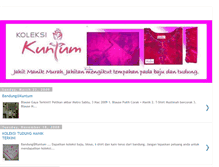 Tablet Screenshot of koleksi-kuntum.blogspot.com