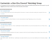 Tablet Screenshot of canineclub-canineclub.blogspot.com