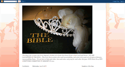 Desktop Screenshot of daughtersoftheking2011.blogspot.com