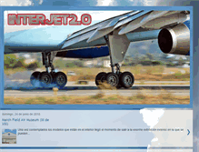 Tablet Screenshot of interjet2puntocero.blogspot.com