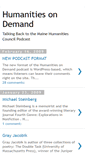 Mobile Screenshot of humanitiesondemand.blogspot.com