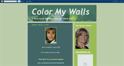 Desktop Screenshot of colormywalls.blogspot.com