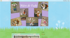 Desktop Screenshot of maosdefada2009.blogspot.com