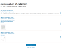 Tablet Screenshot of corrupted-judgment.blogspot.com