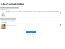 Tablet Screenshot of indianspiritualmasters.blogspot.com